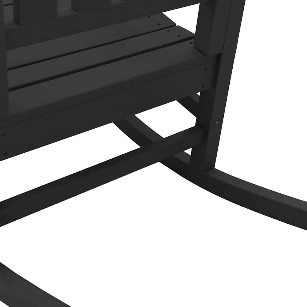 Hagegyngestol Svart 92 x 70 x 108cm HDPE