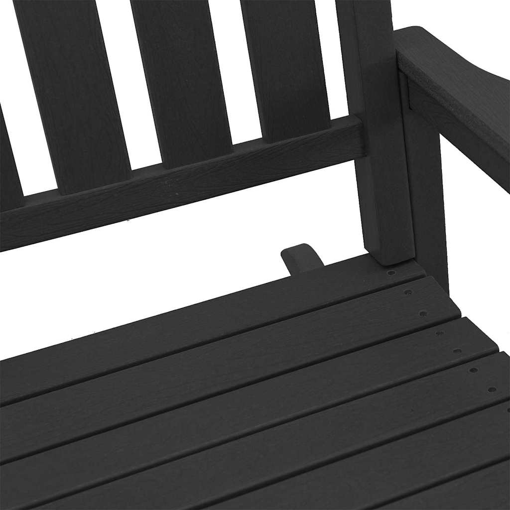 Hagegyngestol Svart 92 x 70 x 108cm HDPE