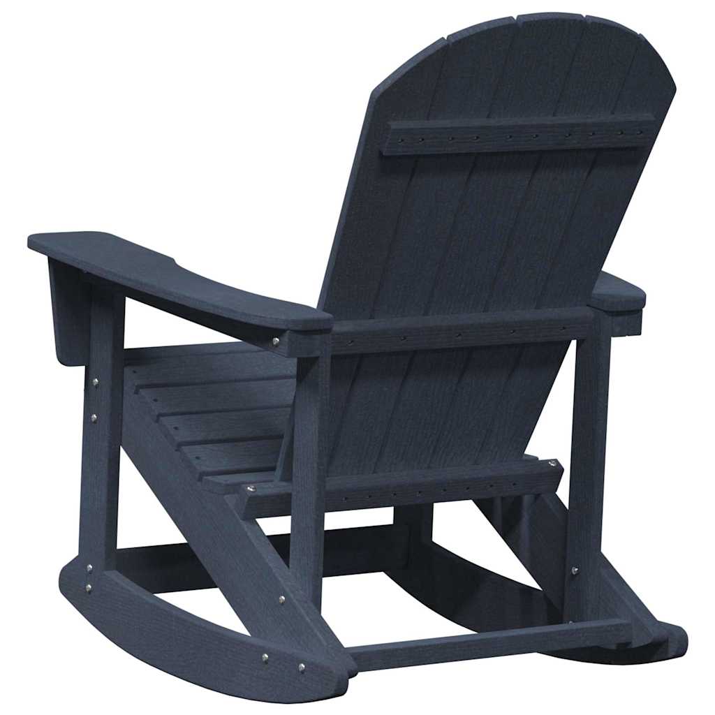 Adirondack gyngestol Marineblå 92 x 73,5 x 92 cm HDPE