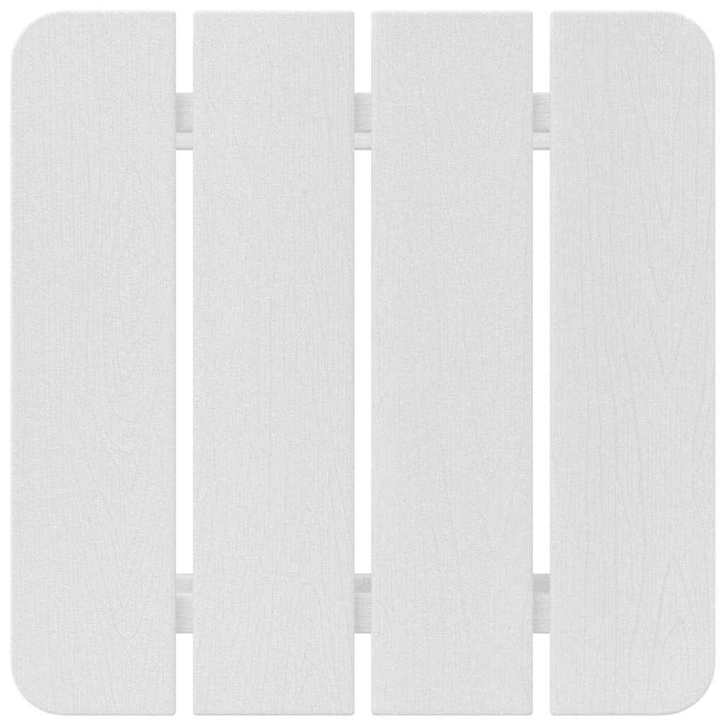 Adirondack Sidebord Hvit 38 x 38 x 46 cm HDPE