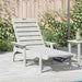 Solstol Hvit 195,5 x 53 x 98,5 cm HDPE