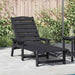Solstol Svart 195,5 x 53 x 98,5 cm HDPE
