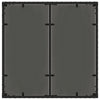 Hage Spisegruppe 3 pcs Svart Poly rattan