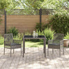 Hage Spisegruppe 3 pcs Grå Poly rattan