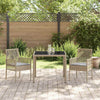 Hage Spisegruppe 3 pcs Beige Poly rattan