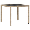 Hage Spisegruppe 3 pcs Beige Poly rattan
