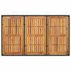 Hage Spisegruppe 5 pcs Svart Poly rattan