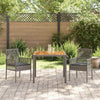 Hage Spisegruppe 3 pcs Grå Poly rattan