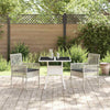 Hage Spisegruppe 3 pcs Grå Poly rattan
