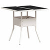 Hage Spisegruppe 3 pcs Grå Poly rattan