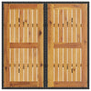 Hage Spisegruppe 3 pcs Svart Poly rattan