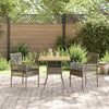 Hage Spisegruppe 3 pcs Grå Poly rattan
