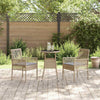 Hage Spisegruppe 3 pcs Beige Poly rattan