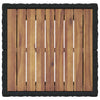 Hage Bistro Sett 3 pcs Svart Poly rattan