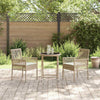 Hage Bistro Sett 3 pcs Beige Poly rattan
