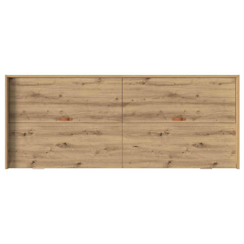 Seng med lagring med skuff Artisan Eik 80 x 200 cm Konstruert tre