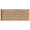 Seng med lagring med skuff Artisan Eik 80 x 200 cm Konstruert tre