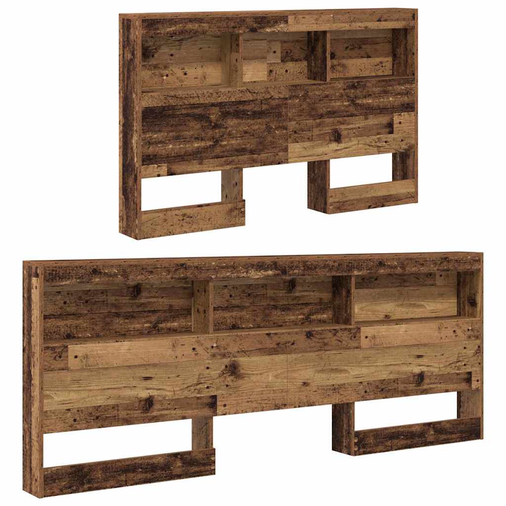 Lagringshodegavl med hylle Gamle tre 207,5 x 137,5 x 76,5 cm