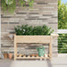 Hageblomsterpotte Beige 155 x 59 x 76,5 cm Massiv Furu Tre