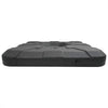 Paraplyfotssett 2 pcs Svart 88.5 x 88.5 x 12 cm Plast