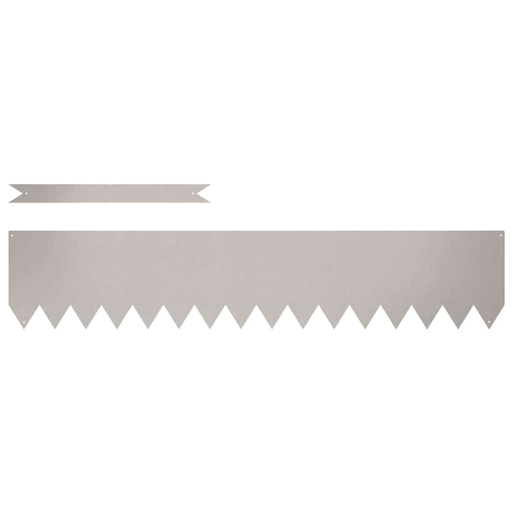 Gjerdekant 50 pcs Brun 100 x 0.05 x 20 cm Cortenstål