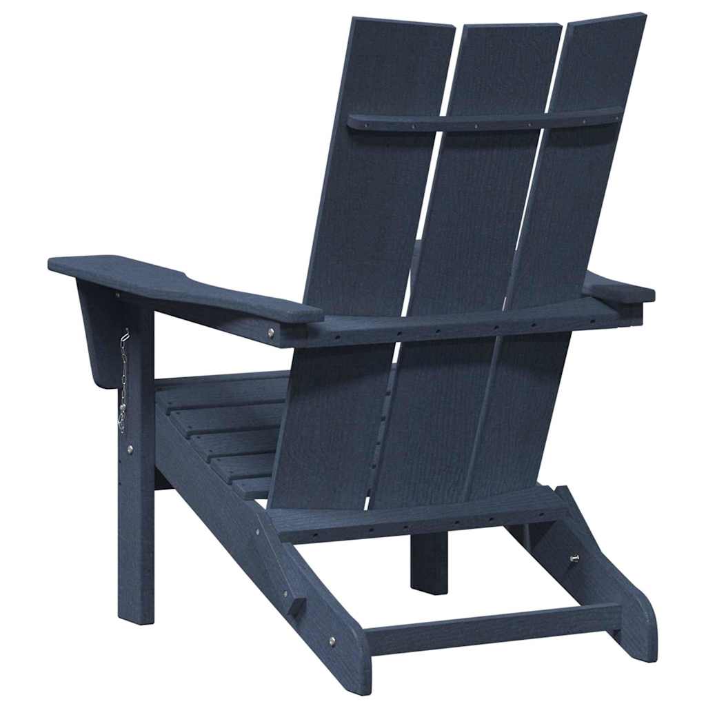 Hage Stol 2 pcs Havblå 80.5 x 74.5 x 92 cm Polyethylen