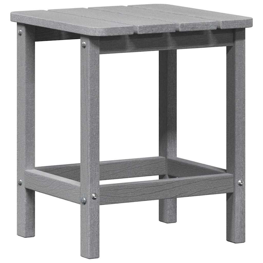 Hage Stol 3 pcs Lysegrå 80.5 x 74.5 x 92 cm Polyethylen vidaXL