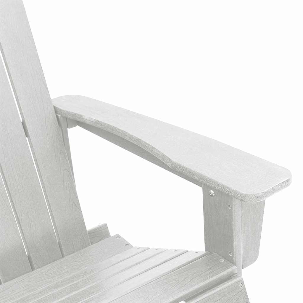 Adirondack Gyngestoler 2 pcs Hvit HDPE