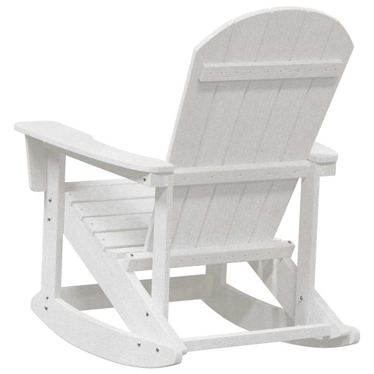 Adirondack Gyngestoler 2 pcs Hvit HDPE