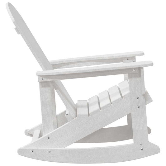 Adirondack Gyngestoler 2 pcs Hvit HDPE