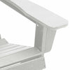 Hage lounge møbler 3 pcs Hvit 38 x 38 x 46cm Plast