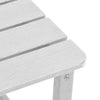 Hage lounge møbler 3 pcs Hvit 38 x 38 x 46cm Plast