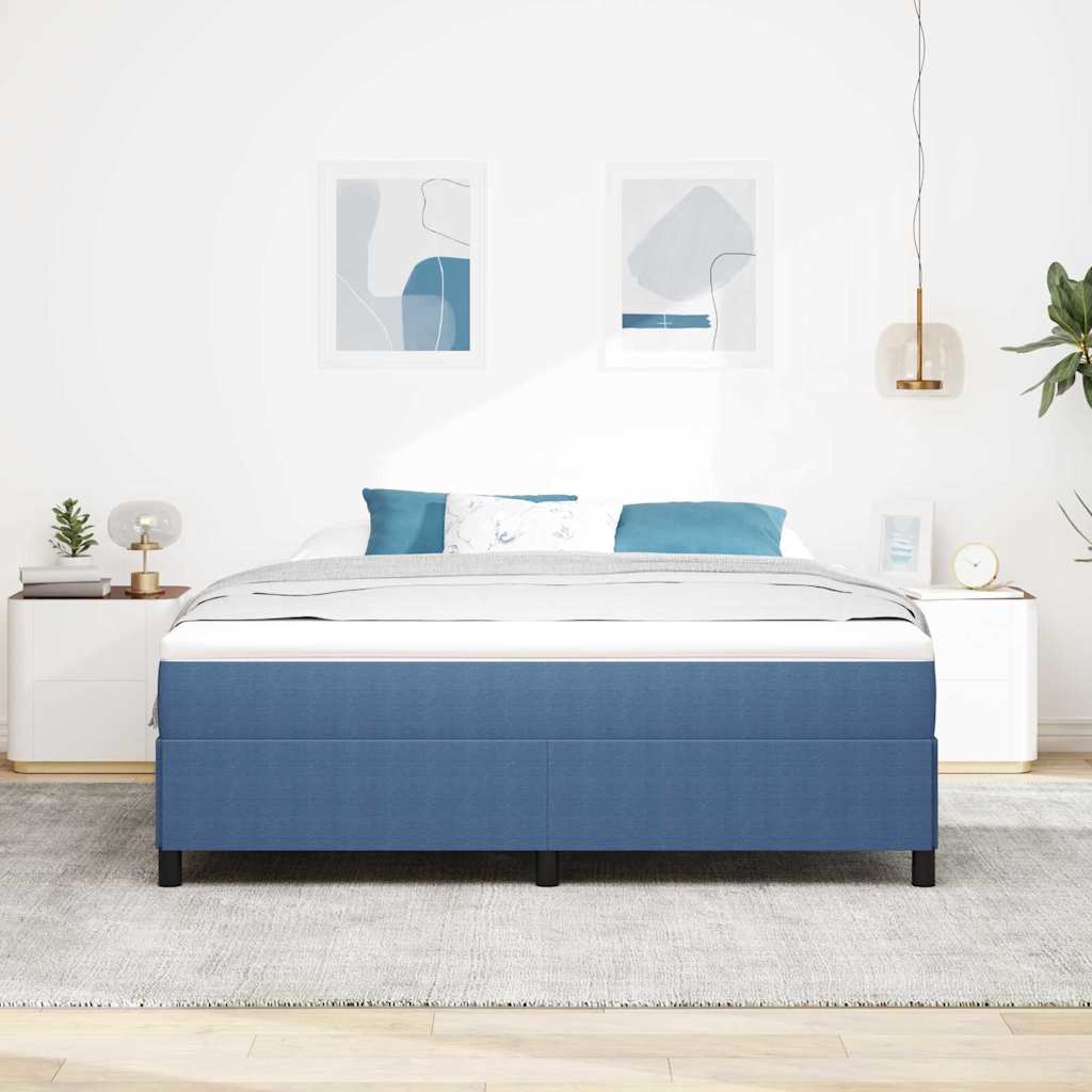 Sengestamme Blå 180 x 200 cm Kordfløyel