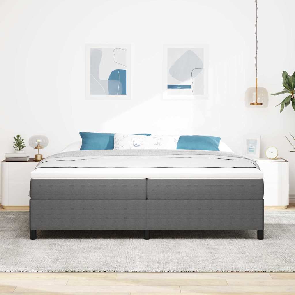 Sengestamme Lysegrå 200 x 200 cm Kordfløyel