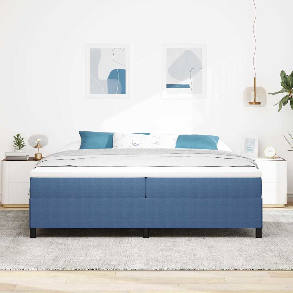 Sengestamme Blå 200 x 200 cm Kordfløyel