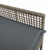 Hage Stol 2 pcs Grå 53 x 60 x 85 cm polyrotting