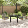 Hage Stol 2 pcs Grå 53 x 60 x 85 cm polyrotting