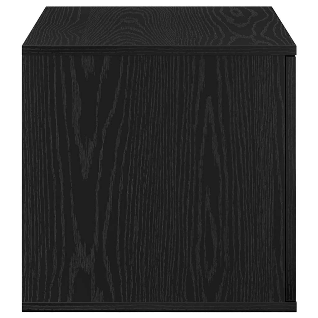 Oppbevaringsskap 2 pcs Svart Eik 118 x 41 x 40 cm