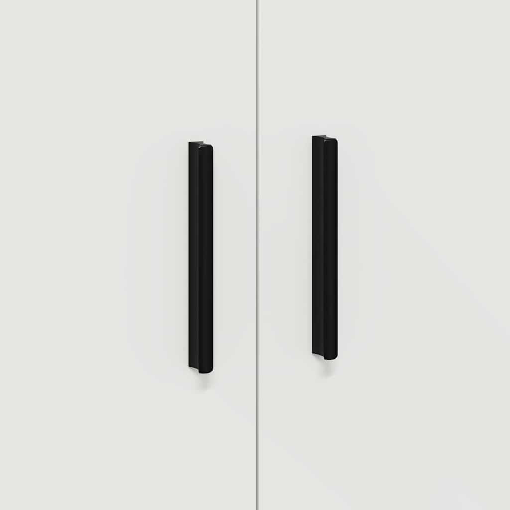 Oppbevaringsskap 2 pcs Hvit 108 x 41 x 40 cm Konstruert tre