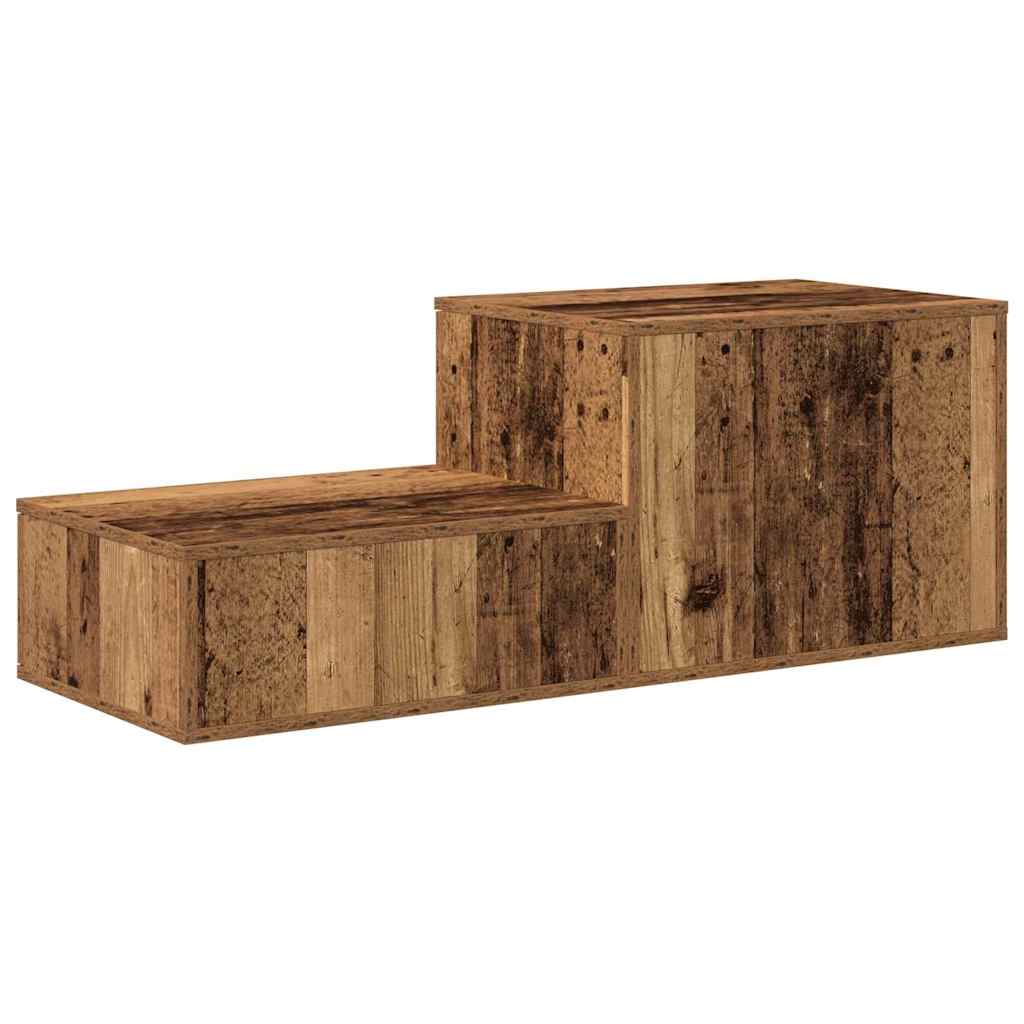 Oppbevaringsskap 2 pcs Gammelt tre 108 x 41 x 40 cm