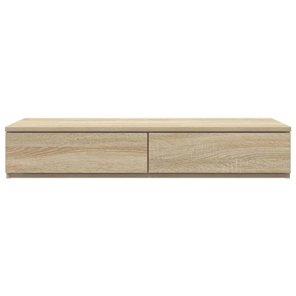 Sengeskuffer Sonoma eik 100 x 36,5 x 16,5 cm Konstruert tre