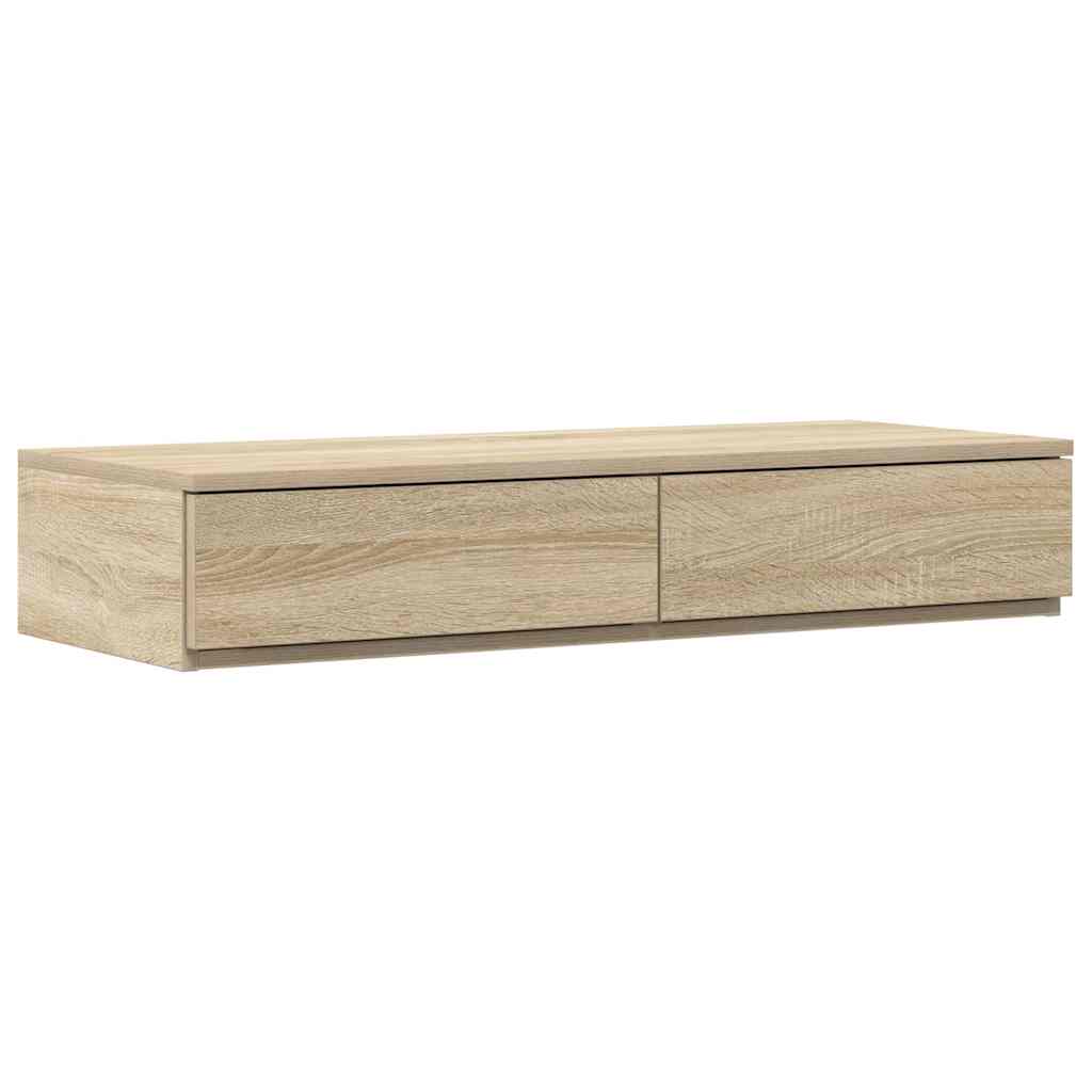 Sengeskuffer Sonoma eik 90 x 36,5 x 16,5 cm Konstruert tre
