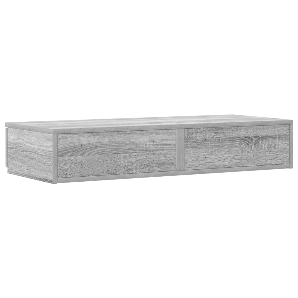 Sengeskuffer Grå Sonoma 90 x 36,5 x 16,5 cm Konstruert tre
