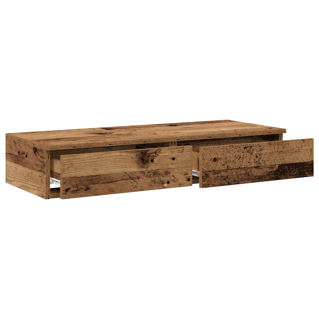 Sengeskuffer Gammelt tre 90 x 36,5 x 16,5 cm Konstruert tre