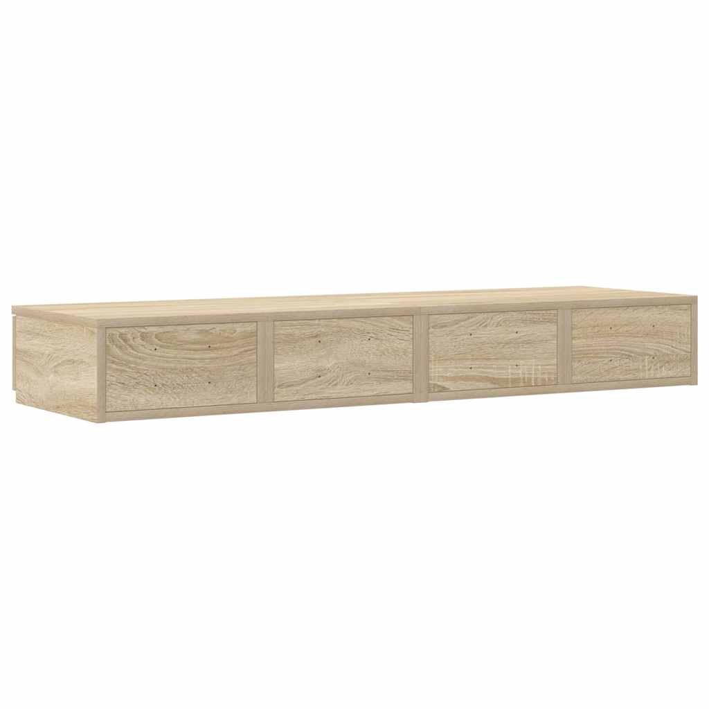 Sengeskuffer Sonoma eik 120 x 36,5 x 16,5 cm Konstruert tre