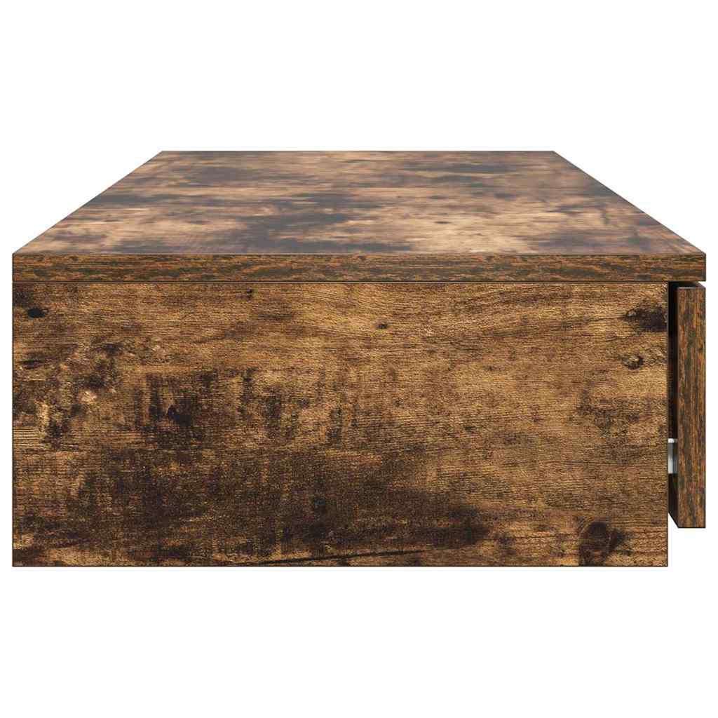 Sengeskuffer Røkt eik 120 x 36,5 x 16,5 cm Konstruert tre
