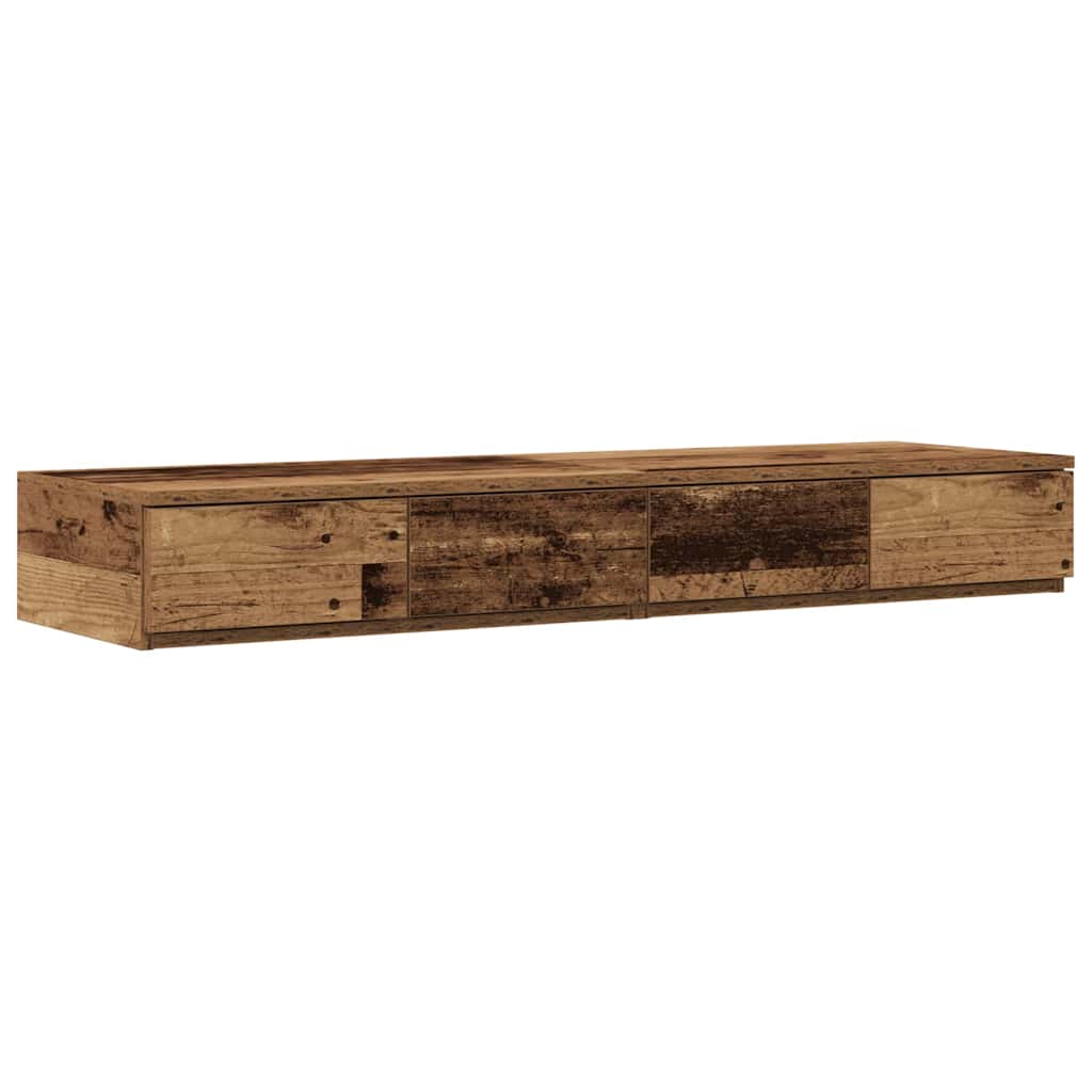 Sengeskuffer Gammelt tre 120 x 36,5 x 16,5 cm Konstruert tre