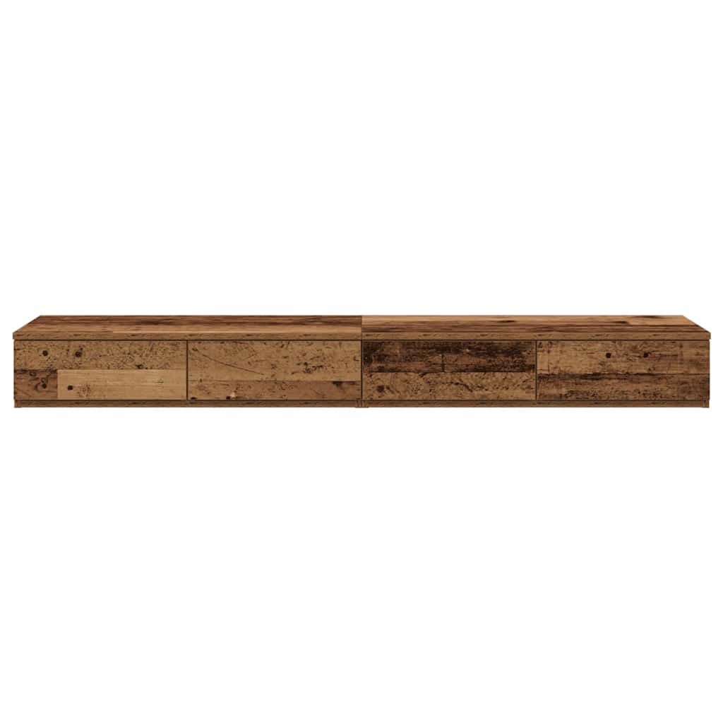 Sengeskuffer Gammelt tre 140 x 36,5 x 16,5 cm Konstruert tre