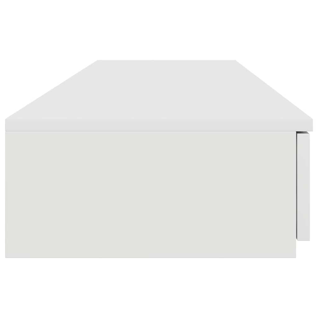 Sengeskuffer med skuff Hvit 150 x 36,5 x 16,5 cm Konstruert tre vidaXL