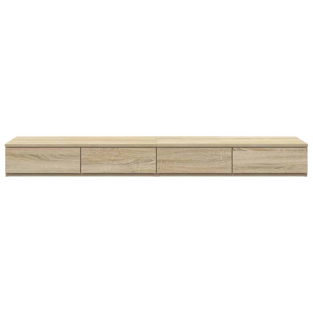 Sengeskuffer Sonoma eik 150 x 36,5 x 16,5 cm Konstruert tre
